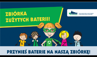 "Moje miasto bez elektrośmieci" - Zbiórka zużytych baterii