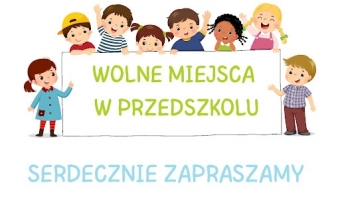 Rekrutacja zakończona - wolne miejsca