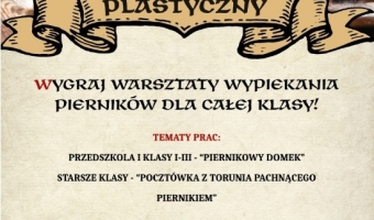 Konkurs plastyczny "Piernikowy Domek"