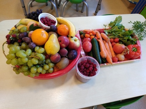 Owoce i jarzynki - kolorowe witaminki