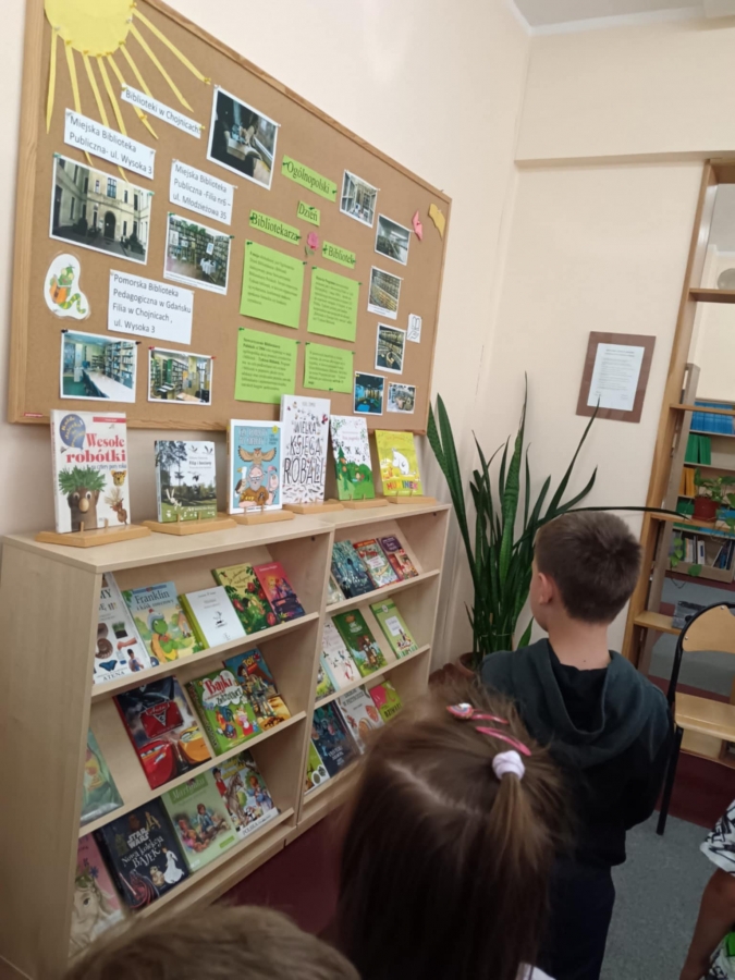 Wizyta w bibliotece SP8