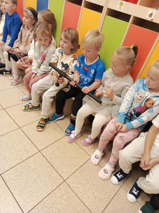 Wizyta straży miejskiej