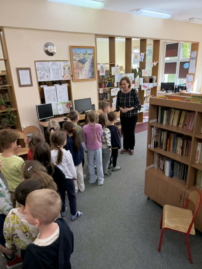 Wizyta w bibliotece Szkoły Podstawowej nr 8